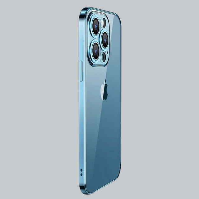 Чохол Joyroom Chery Mirror для iPhone 13 Pro Sea Blue (JR-BP908-SEA-BLUE)