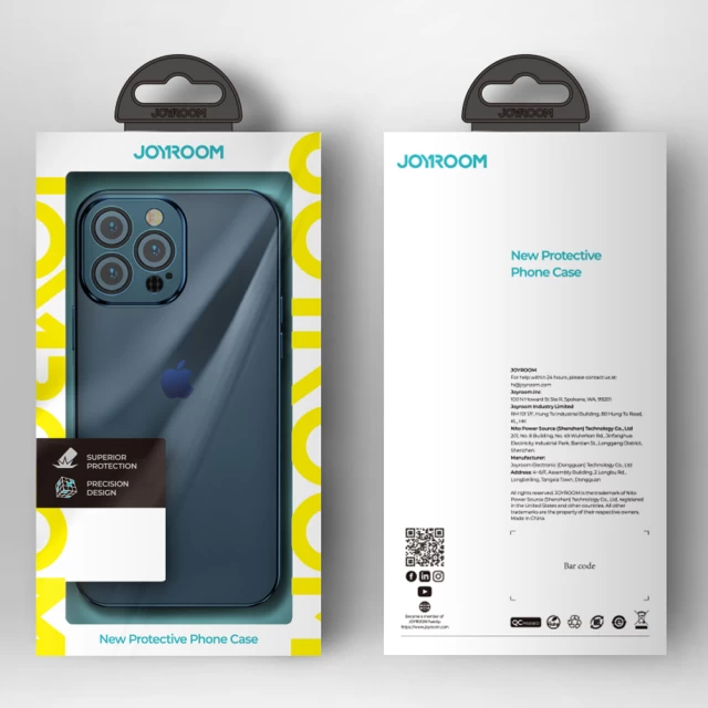 Чехол Joyroom Chery Mirror для iPhone 13 Pro Black (JR-BP908-BLACK)