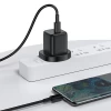 Мережевий зарядний пристрій Joyroom FC UK 25W USB-C with USB-C to USB-C Cable 1m Black (L-P251-BK-UK-USB-C)