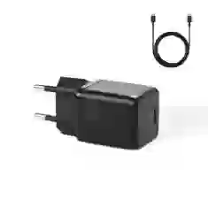 Мережевий зарядний пристрій Joyroom FC 25W USB-C with USB-C to USB-C Cable 1m Black (L-P251)