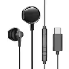Навушники Joyroom In-Ear USB-C with Remote/Microphone Black (JR-EC03-BLACK)