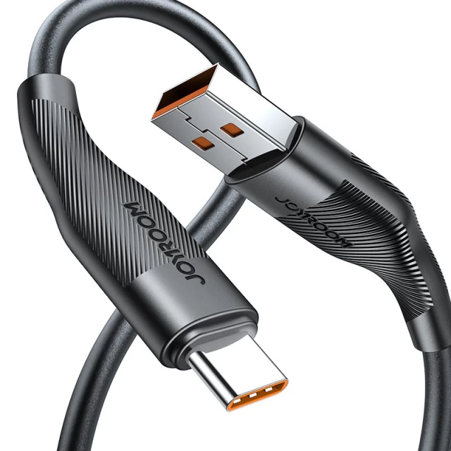 Кабель Joyroom USB-A to USB-C 6A 1m Black (S-1060M12-BK)