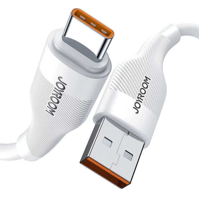 Кабель Joyroom USB-A to USB-C 6A 1m White (S-1060M12-WH)