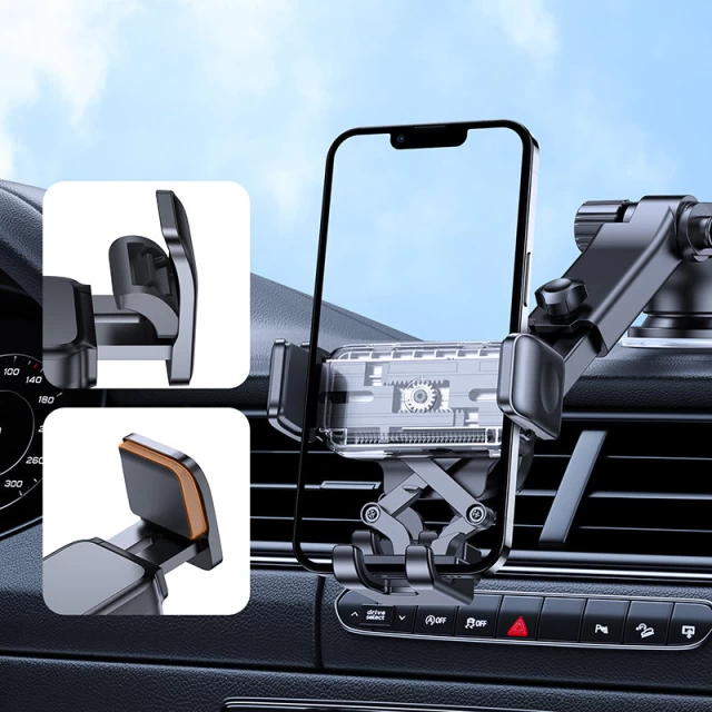 Автотримач Joyroom Car Smartphone Holder for Dashboard Black (JR-ZS283-BK-DB)