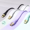 Кабель Joyroom Liquid Silicone USB-C to USB-C 100W 1.2m Green (S-1250N18-10-GR)