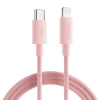 Кабель Joyroom USB-C to Lightning 20W 2m Pink (S-2024M13-PK-2)
