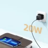 Мережевий зарядний пристрій Joyroom FC UK 20W USB-C Black (L-P202-BK-UK)