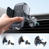 Автодержатель с функцией беспроводной зарядки Joyroom JR-ZS243 Vent Car Mount 15W Black (6941237179715)