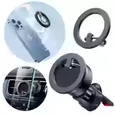 Автодержатель Joyroom Kit Multifunctional Magnetic Car Holder Black (JR-ZS294)