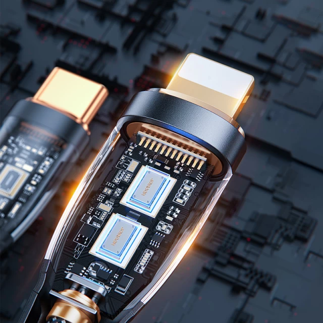 Кабель Joyroom Fast Charging with Smart Switch USB-C to Lightning 1.2m 20W Black (S-CL020A3-black)