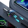 Автомобільний зарядний пристрій Joyroom 4-in-1 2x USB-A/USB-C with Lightning Cable 57W 1.6m Black (JR-CL20)