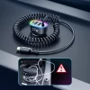 Автомобільний зарядний пристрій Joyroom 4-in-1 2x USB-A/USB-C with Lightning Cable 57W 1.6m Black (JR-CL20)