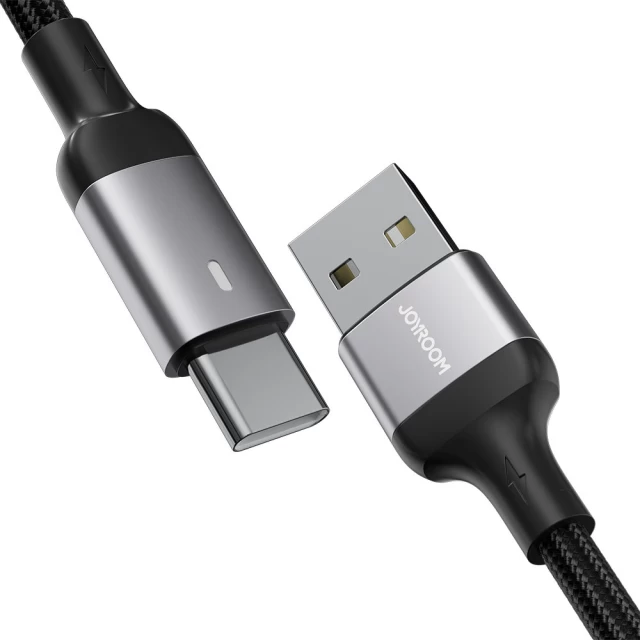 Кабель Joyroom A10 Series Fast Charging USB-A to USB-C 1.2m Black (S-UC027A10B)