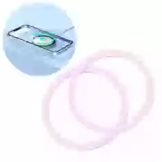 Металлическое магнитное кольцо Joyroom for Smartphone Pink (2 Pack) (JR-MAG-M3-PK-2)