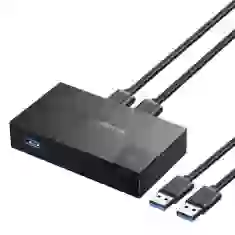 Перемикач Ugreen 3x USB-A Black (6941876211494)