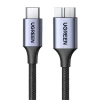 Кабель Ugreen US565 USB-C to microUSB-B 0.5m Black (15231-Ugreen)