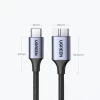 Кабель Ugreen USB-C to micro USB-B 2m Grey (6941876212330)