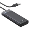 USB-хаб Ugreen CM653 4-in-1 USB-A to 4xUSB-A Grey (15548)