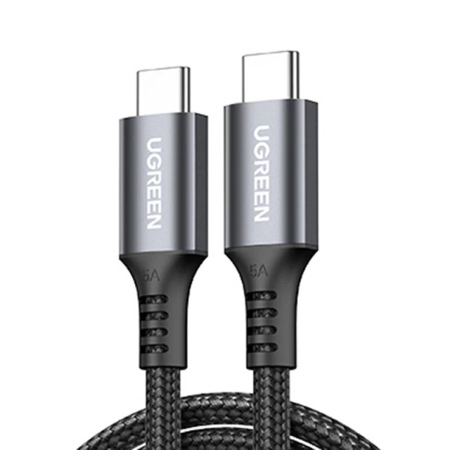Кабель Ugreen US555 USB-C to USB-C Fast Charhing 100W 3m Black (15961-Ugreen)
