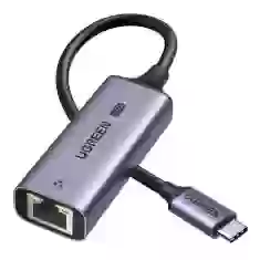 Адаптер Ugreen CM648 USB-C to RJ45 Black (25052)