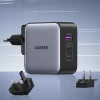 Мережевий зарядний пристрій Ugreen UK | EU | US 65W 2xUSB-C | USB-A Black (90409-ugreen)