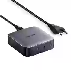 Сетевой удлинитель Ugreen Nexode GaN 3x USB-C/USB-A 100W Grey (6941876221486)