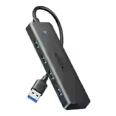 USB-хаб Ugreen 4-in-1 USB-A to 4xUSB-A Black (25851)