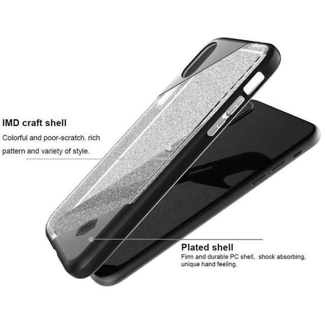 Чехол Raptic X-Doria Revel Lux для iPhone X Black Rays (460866)