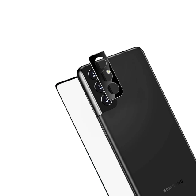 Захисне скло Raptic X-Doria Glass Protection Pack з захистом для камери для Samsung Galaxy S22 Plus Black (461153)