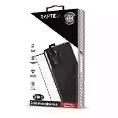 Захисне скло Raptic X-Doria Glass Protection Pack з захистом для камери для Samsung Galaxy S22 Black (461160)