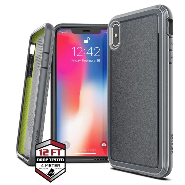 Чохол Raptic X-Doria Defense Ultra для iPhone XS Max Gray (473163)