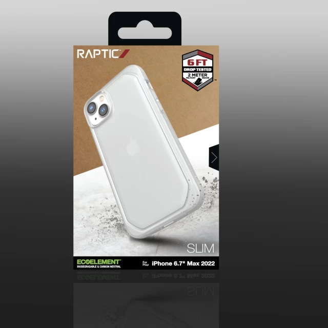 Чохол Raptic X-Doria Slim Case для iPhone 14 Clear (6950941493123)