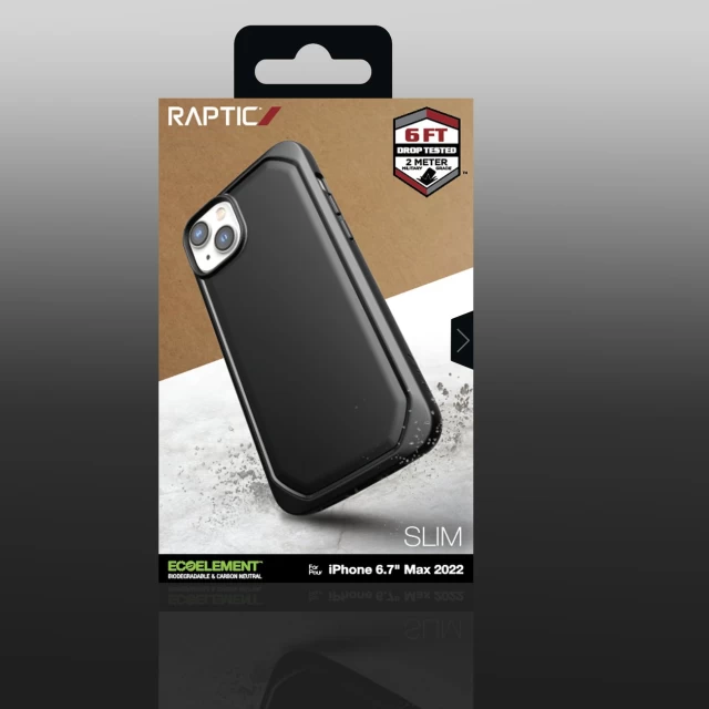 Чехол Raptic X-Doria Slim Case для iPhone 14 Plus Black (6950941493178)