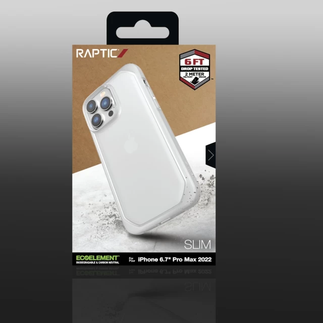 Чехол Raptic X-Doria Slim Case для iPhone 14 Pro Max Clear (6950941493185)