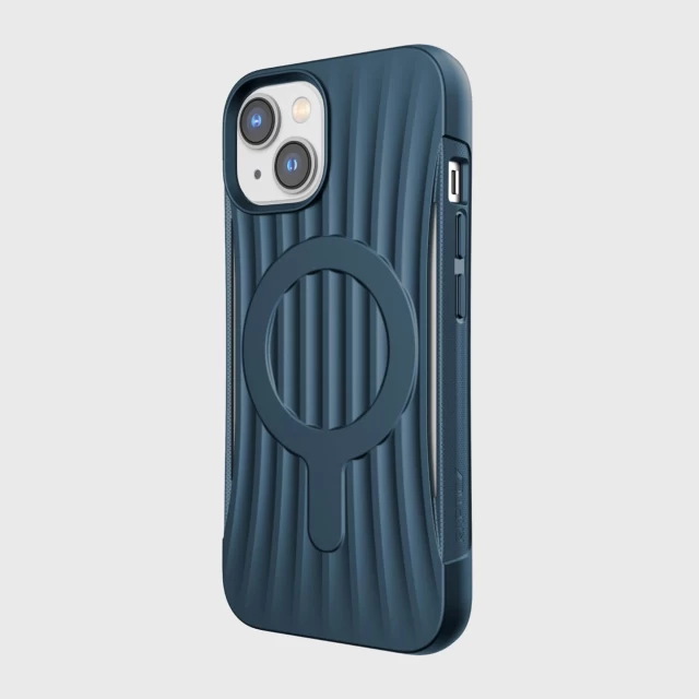 Чехол Raptic X-Doria Clutch Case для iPhone 14 Blue with MagSafe (6950941493222)