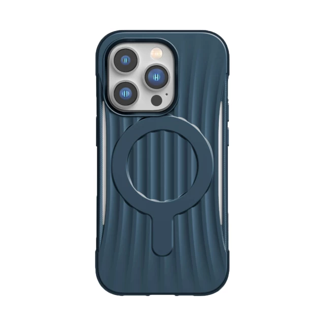 Чехол Raptic X-Doria Clutch Built Case для iPhone 14 Pro Blue with MagSafe (6950941493253)