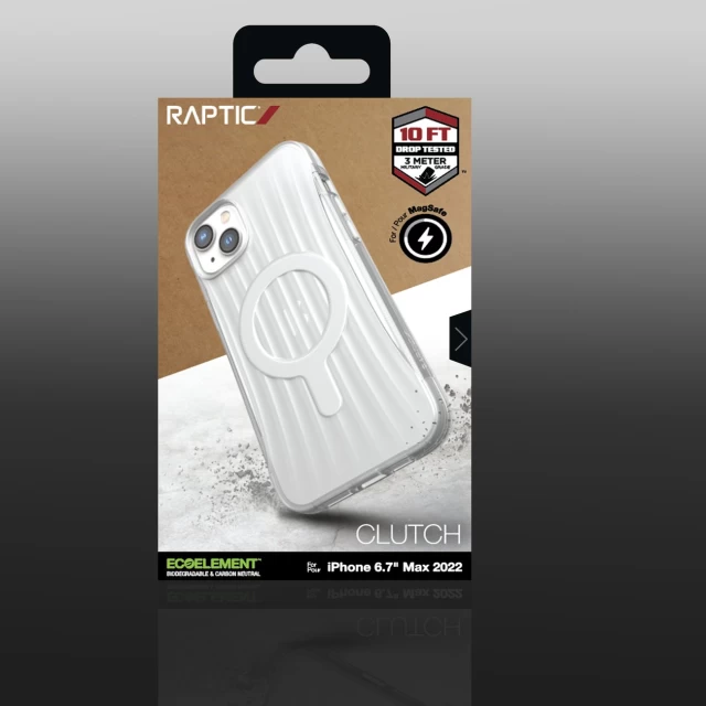 Чохол Raptic X-Doria Clutch Built Case для iPhone 14 Plus Clear with MagSafe (6950941493260)