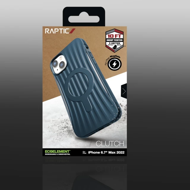 Чехол Raptic X-Doria Clutch Built Case для iPhone 14 Plus Blue with MagSafe (6950941493284)