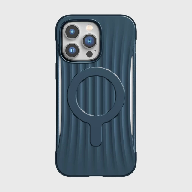 Чехол Raptic X-Doria Clutch Built Case для iPhone 14 Pro Max Blue with MagSafe (6950941493314)