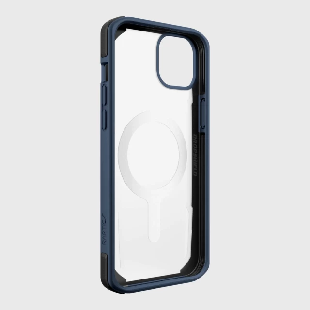 Чохол Raptic X-Doria Secure Case для iPhone 14 Blue with MagSafe (6950941493451)