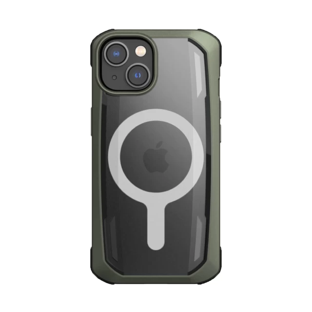 Чехол Raptic X-Doria Secure Case для iPhone 14 Green with MagSafe (6950941493468)