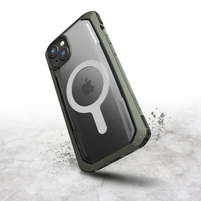 Чехол Raptic X-Doria Secure Case для iPhone 14 Green with MagSafe (6950941493468)