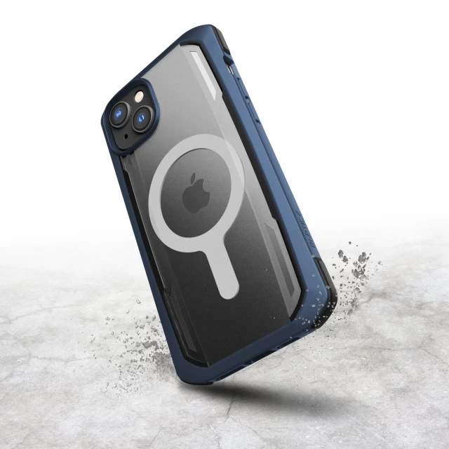 Чехол Raptic X-Doria Secure Case для iPhone 14 Pro Blue with MagSafe (6950941493482)