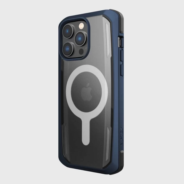 Чохол Raptic X-Doria Secure Case для iPhone 14 Pro Blue with MagSafe (6950941493482)