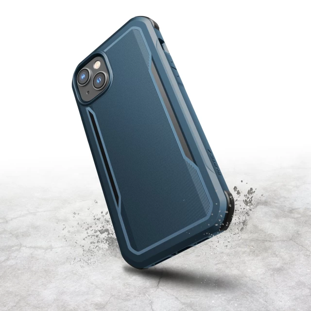 Чохол Raptic X-Doria Fort Case для iPhone 14 Blue with MagSafe (6950941493581)