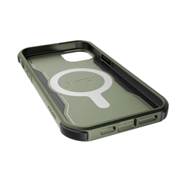 Чохол Raptic X-Doria Fort Case для iPhone 14 Pro Green with MagSafe (6950941493598)