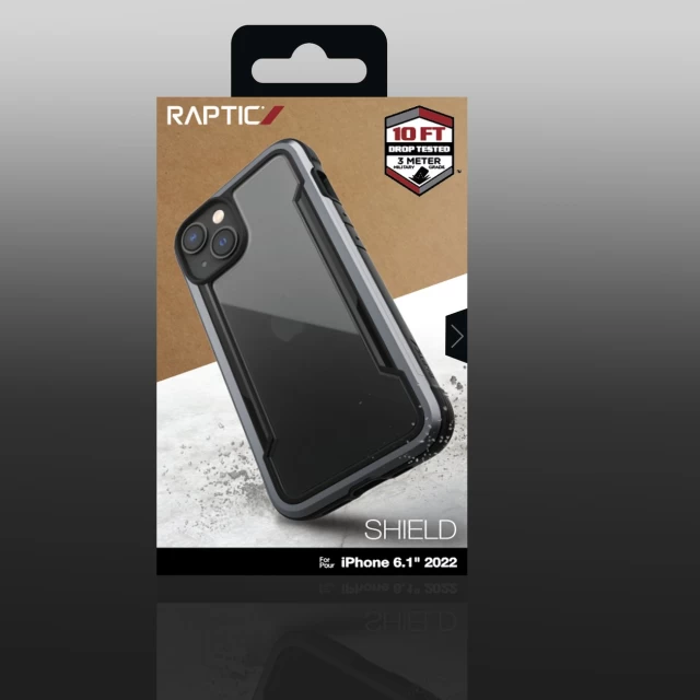 Чохол Raptic X-Doria Shield Case для iPhone 14 Black (6950941494007)