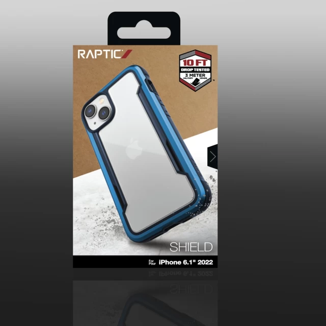 Чохол Raptic X-Doria Shield Case для iPhone 14 Blue (6950941494021)