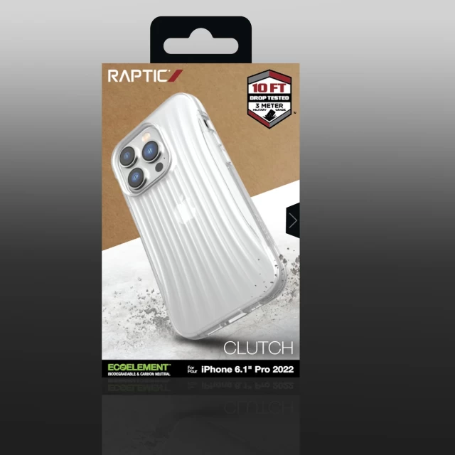 Чохол Raptic X-Doria Clutch Case для iPhone 14 Pro Clear (6950941494151)