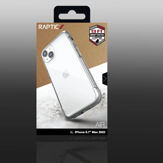 Чохол Raptic X-Doria Air Case для iPhone 14 Plus Silver (6950941495486)